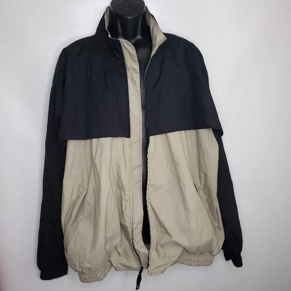Nike Golf Men's Jacket XXL Brown Black Storm Fit Full Zip - Picture 5 of 12